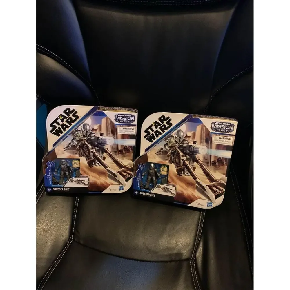2 Sets Star Wars Mission Fleet Speeder Bikes The Child Battle For The Bounty